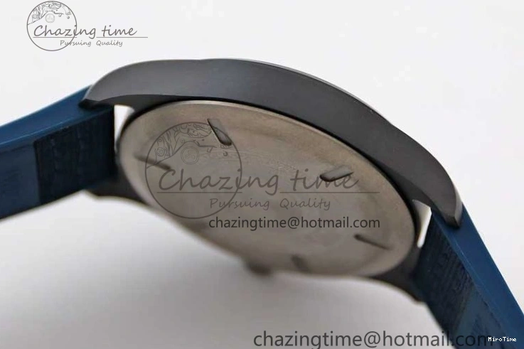 MIROTIME 1230 BestValue Mark XVIII IW328101 Black Ceramic M+F 1:1 Best Edition Blue Dial on Blue Nylon Strap A 7058